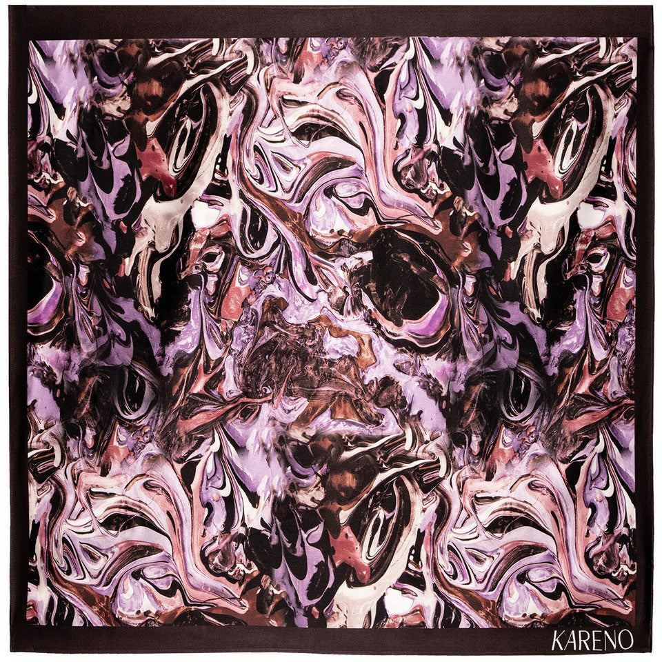 Kareno Silk Scarf Earth