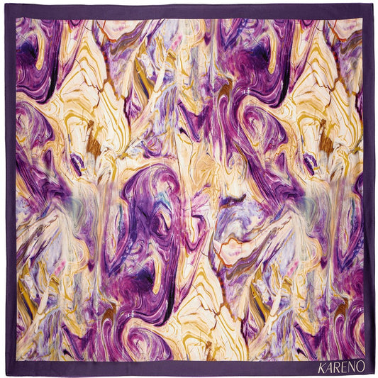 Kareno Silk Scarf Sunset