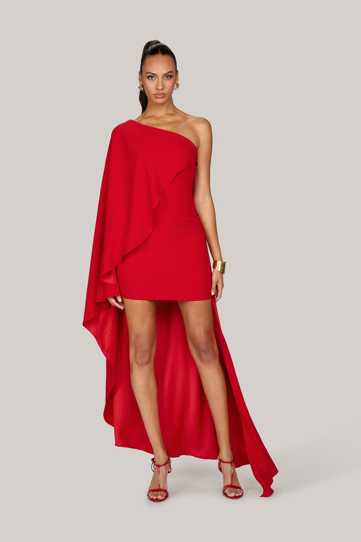 Scarlet Drift Gown