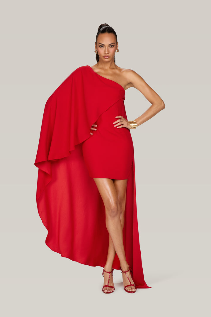 Scarlet Drift Gown