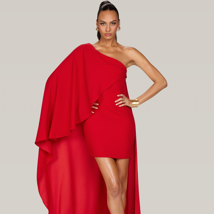 Scarlet Drift Gown